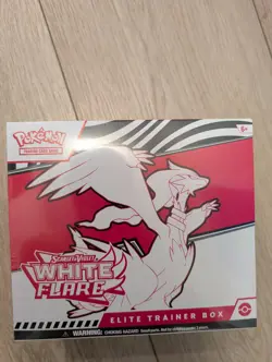 Pokemon Scarlet & Violet White Flare Elite Trainer Box ETB-FACTORY - Image 1