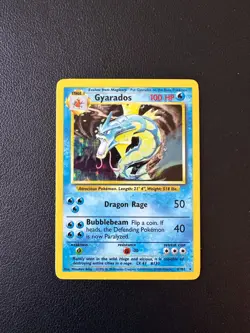 Gyarados Pokemon Card TCG 006/102 Base Set Unlimited Holo - Image 2