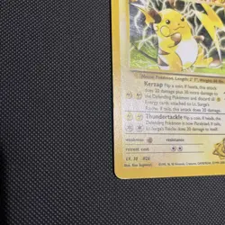 Pokemon TCG Lt. Surge's Raichu Holo Unlimited Rare Card 11/132 Gym Challenge NM - Image 2