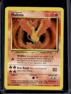 2002 Pokemon Legendary Collection Moltres #30/110 - Image 1