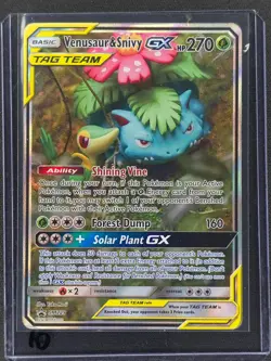 Venusaur Snivy GX SM229 Pokemon Sun Moon Promo 2019 MP 🔥🔥🔥 - Image 3