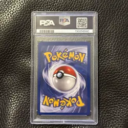 2000 Pokemon Promo #23 ZAPDOS Black Star Promo Aoki Error PSA 9 - Image 2