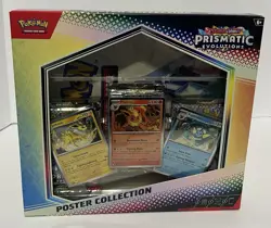 NEW/FACTORY SEALED Pokemon TCG Prismatic Evolutions Poster Collection - Image 1