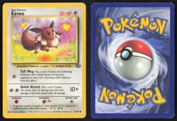 Pokemon TCG | Eevee 51/64 | Common | Jungle | Moderately Played - Image 1