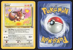 Pokemon TCG | Eevee 51/64 | Common | Jungle | Moderately Played - Image 1