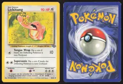 Pokemon TCG | Lickitung 38/64 | Uncommon | Jungle | Moderately Played - Image 1