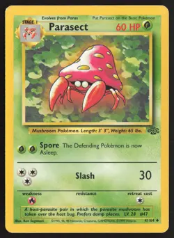 Pokemon TCG | Parasect 41/64 | Uncommon | Jungle | Moderately Played - Image 2