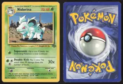Pokemon TCG | Nidorina 40/64 | Uncommon | Jungle | Moderately Played - Image 1