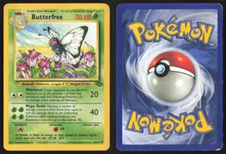 Pokemon TCG | Butterfree 33/64 | Uncommon | Jungle | Moderately Played - Image 1