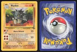 Pokemon TCG | Rhydon 45/64 | Uncommon | Jungle | Moderately Played - Image 1