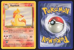 Pokemon TCG | Rapidash 44/64 | Uncommon | Jungle | Moderately Played - Image 1