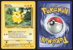 Pokemon TCG | Pikachu 60/64 | Common | Jungle | Moderately Played - Image 1