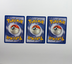 Pokemon TCG Professor Oak Base Set #88/102 3-Card Lot WOTC Vintage 1999 - Image 2