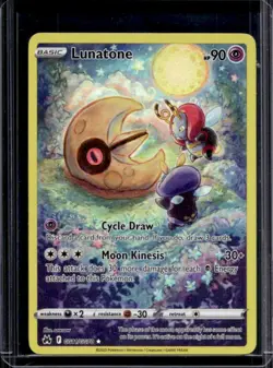 2023 Pokemon SWSH Crown Zenith Lunatone Galarian Gallery #GG11/GG70 - Image 1