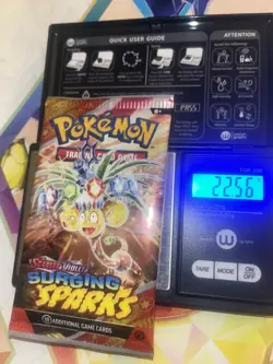 HEAVY! 22.56g Surging Sparks Pokemon TCG Booster Pack - Image 1