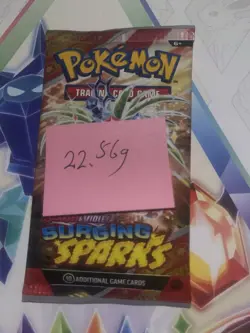 HEAVY! 22.56g Surging Sparks Pokemon TCG Booster Pack - Image 2