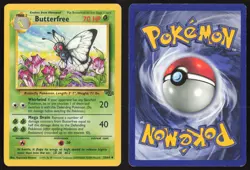 Pokemon TCG | Butterfree 33/64 | Uncommon | Jungle | Lightly Played - Image 1