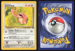 Pokemon TCG | Lickitung 38/64 | Uncommon | Jungle | Lightly Played - Image 1