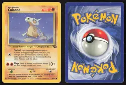 Pokemon TCG | Cubone 50/64 | Common | Jungle | Lightly Played - Image 1