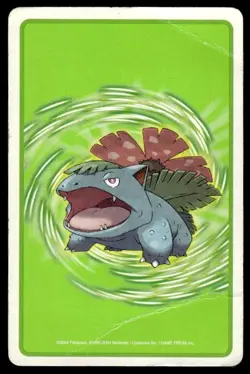 Kabutops 8 of Spades Venusaur Poker Deck Pokemon Japanese ~ HP Creased - Image 2