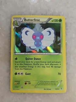 Butterfree Holo (5/83) Holo Rare XY Generations Pokemon TCG Pack Fresh - Image 1