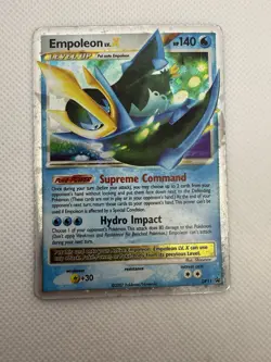 Empoleon Lv X DP11 Holo - Pokemon TCG - Diamond & Pearl Black Star Promos - MP - Image 1