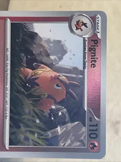 Pignite 030/217 Fire Energy Reverse Holo Pokemon Ascended Heroes - Image 2