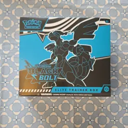 Pokemon Tcg Scarlet & Violet Black Bolt Elite Trainer Box English 2025 - Image 1