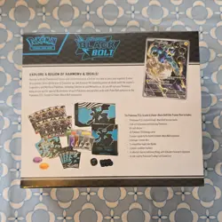 Pokemon Tcg Scarlet & Violet Black Bolt Elite Trainer Box English 2025 - Image 3