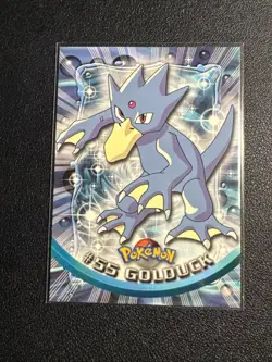 Golduck #55 Topps Blue Label TV Animation Edition Non Holo Pokemon TCG 1999 LP - Image 1