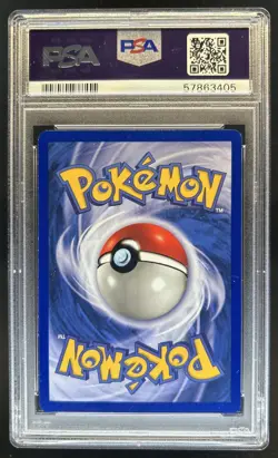 1999 Pokemon Fossil 1st Edition Ekans #46/62 PSA 9 - Image 2