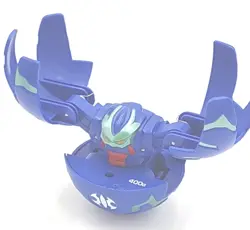 Bakugan Battle Brawlers Fear Ripper Aquos Blue Large Deka - Image 1
