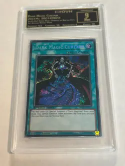 2023 YU-GI-OH DARK MAGIC CURTAIN 1ST EDITION SECRET RARE CROWN 9 JQ1 - Image 1
