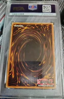 Yu-Gi-Oh! Vampire Lord Dark Crisis DCR 1st Ed Secret Rare PSA 8 - Image 2