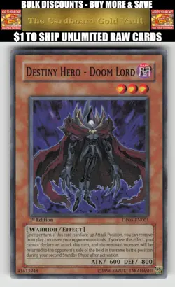 Yugioh Enemy of Justice #EOJ-EN001 Destiny Hero - Image 1