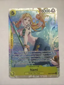 Nami (053) EB03-053 Extra Booster: One Piece Heroines Edition Foil - Image 1
