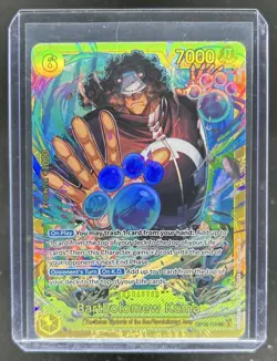 2025 One Piece Legacy of the Master Bartholomew Kuma Secret Rare #OP12-119 - Image 1