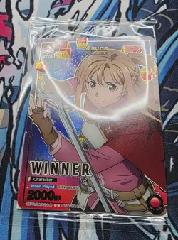 SEALED Asuna WINNER Promo UEPR Union Arena 2026 Sword Art Online - Image 3