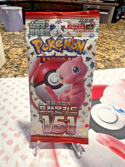 Pokemon Card 151 New Factory Sealed Korean Booster Pack (Scarlet & Violet) TCG - Image 1