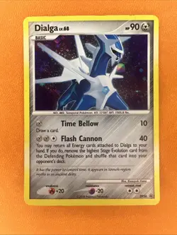 Pokemon TCG Dialga LV.68 DP26 Black Star Promo Holo Pokemon Card LP - Image 1