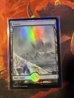 Wastes (183) FOIL Oath of the Gatewatch NM Extended / Full Art CARD - Image 1