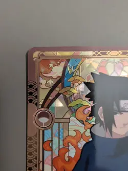 Sasuke Uchiha SPECIAL EDITION NRSA01-SP-002L5 Naruto Kayou Card (ENGLISH) - Image 2