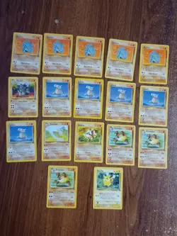 Vintage Pokemon Cards HP Jungle Set Lot 80+ Cards Commons/Uncommons - Image 2