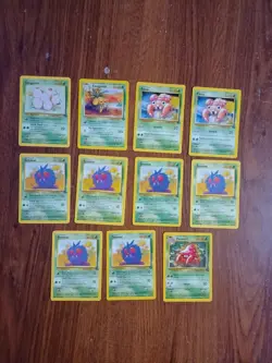 Vintage Pokemon Cards HP Jungle Set Lot 80+ Cards Commons/Uncommons - Image 5