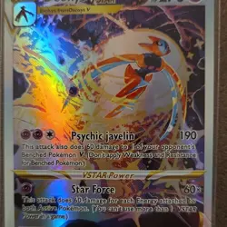 Pokemon Deoxys VSTAR Psychic Holo 270HP 190/60x VSTAR Power English Card - Image 1