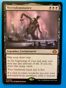 MTG 1x Necrodominance # 102 Modern Horizons 3 Magic the Gathering Card x1 NM - Image 1