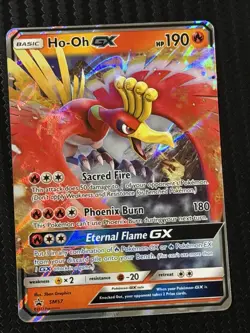 Ho-Oh GX ULTRA RARE SM57 Promo Card Pokemon TCG Near Mint Holo 2017 - Image 1