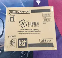 GUNDAM CARD GAME: Steel Requiem Booster Box Case GD03 BANDAI English *IN STOCK - Image 5