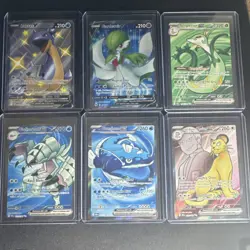 Pokemon Full Art Foil Card Lot 11x SVP SV SWSH Lapras V Gardevoir Serperior GX - Image 1