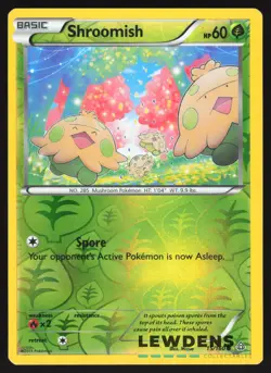 Shroomish - 15/160 - Common Reverse Holo - Primal Clash - Pokemon Card - Image 1